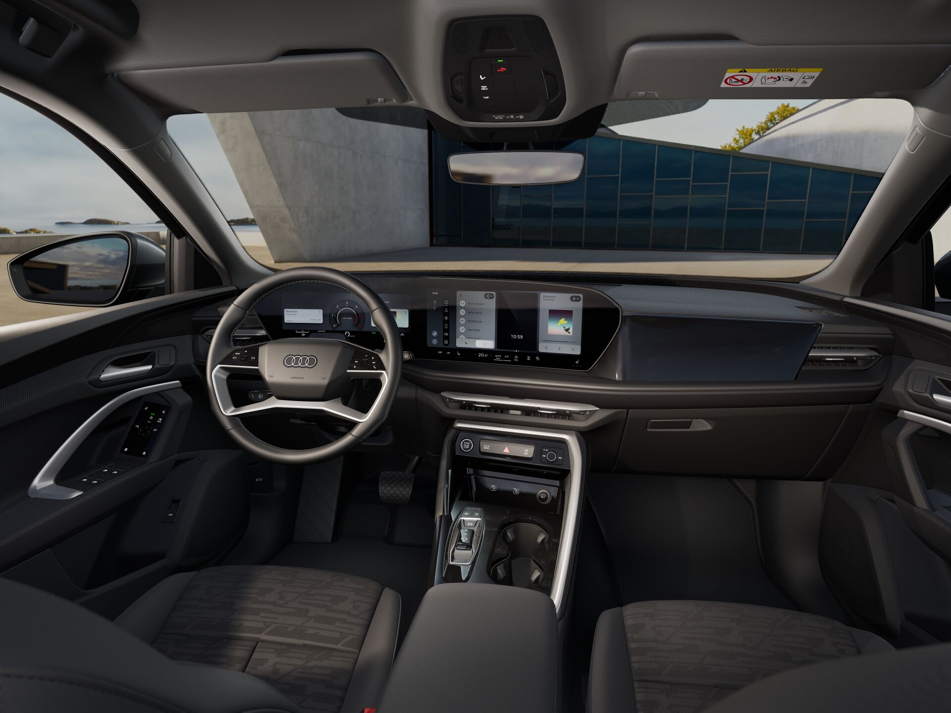 Interior dashboard